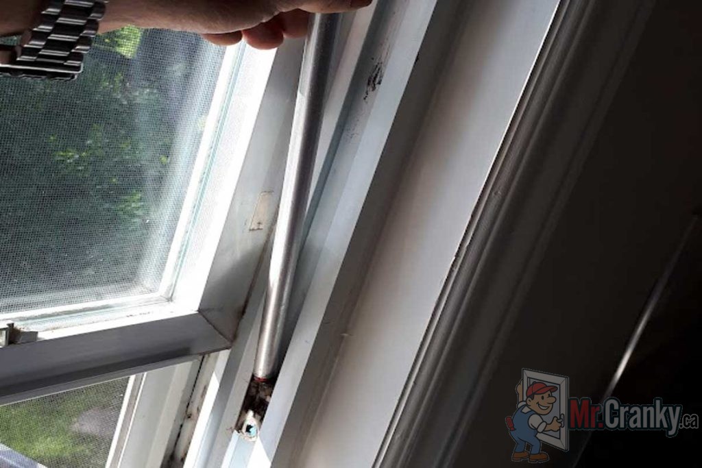 Spiral balance replacement hung window